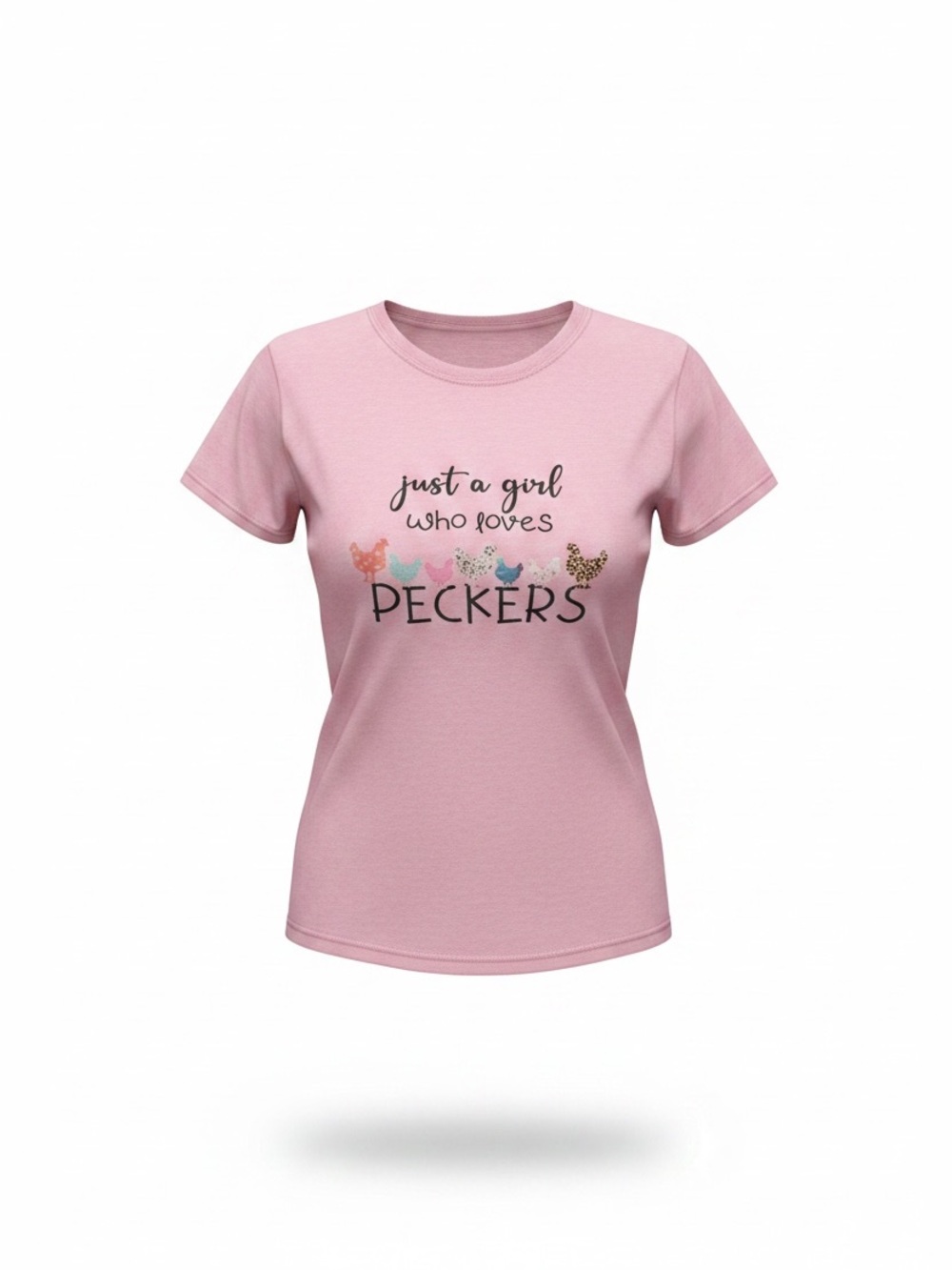 Women’s Funny Chicken T-shirt - SKU 1192